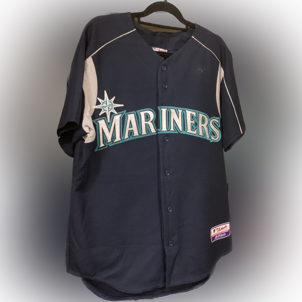 Mariners men’s jersey large never worn no name on the back or number
